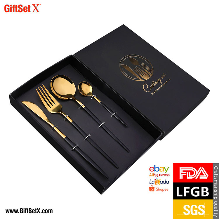 Set Hadiah Cutlery Stainless Mewah